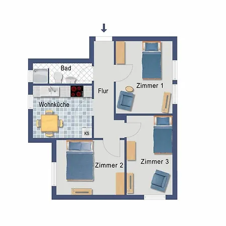 Ferienwohnung Auenland III Apartment Uelzen